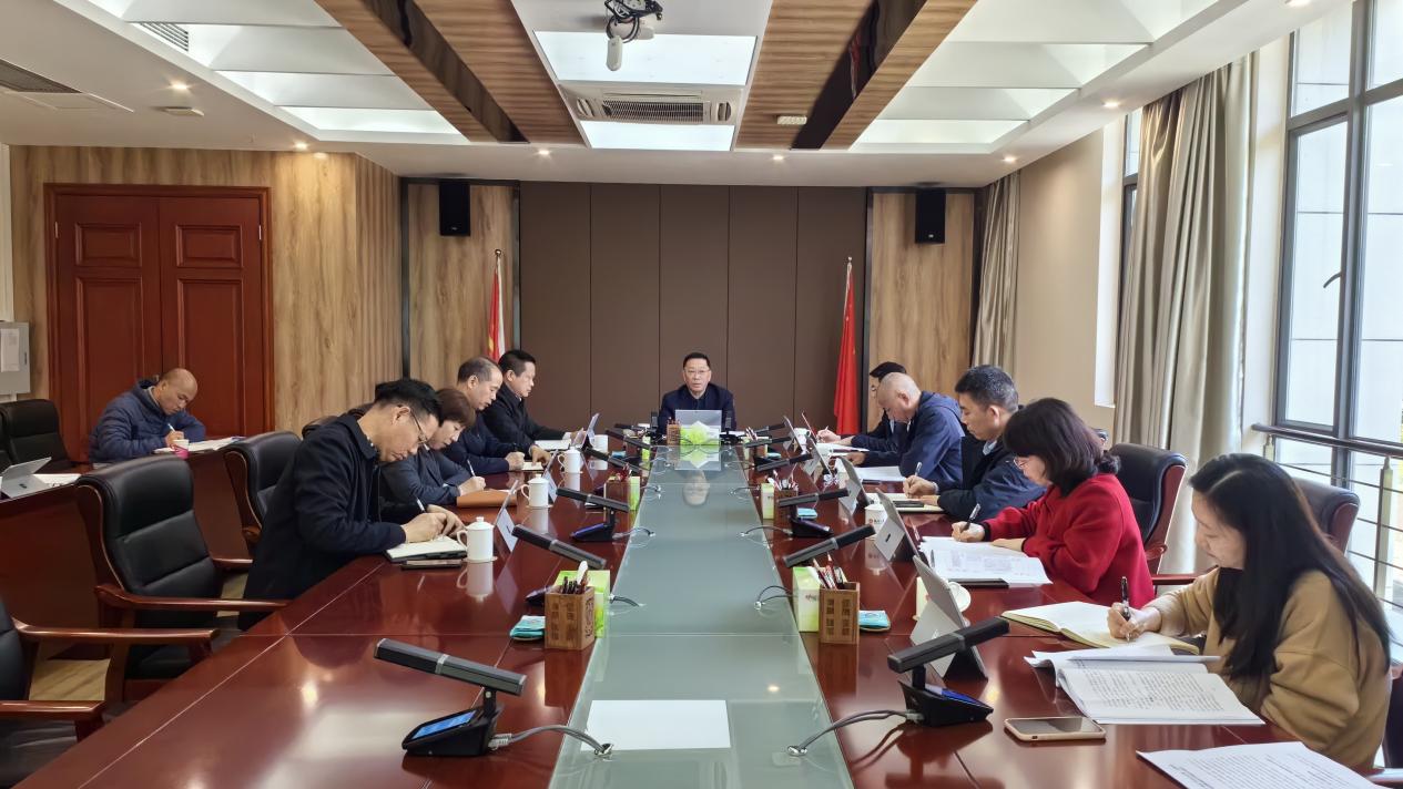 陈国龙书记主持召开审计工作领导小组第六次会议